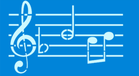SC190 NOTAS MUSICALES 10 X 20