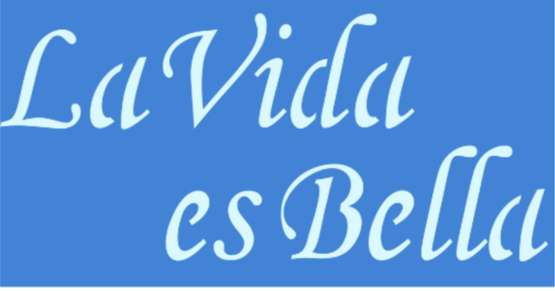 SC278 LA VIDA ES BELLA 10 X 20