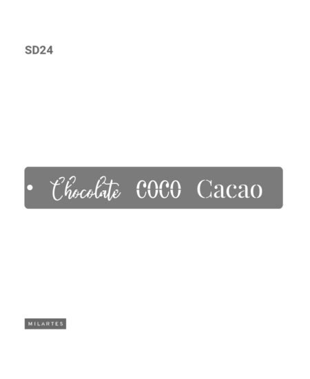 SD024 CHOCOLATE COCO CACAO 10 X 30
