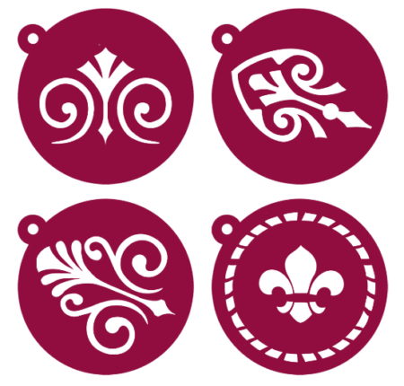 SET001 INSIGNIAS SCOUT 10 X 10