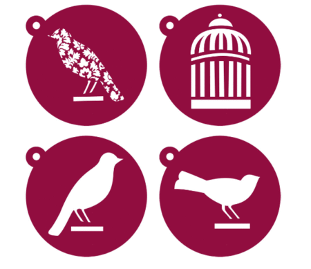 SET012 PAJAROS 10 X 10