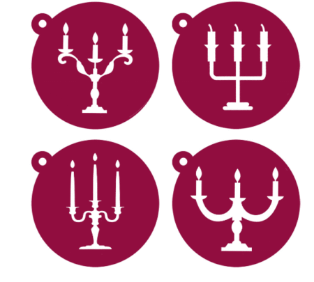 SET035 CANDELABRO 10 X 10