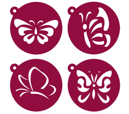 SET050 MARIPOSAS 10 X 10