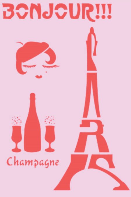 SG095 BONJOUR 20 X 30