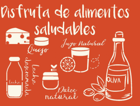 SGX025 DISFRUTA DE ALIMENTOS 30 X 40