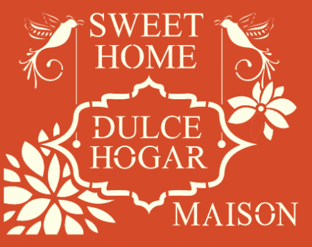 SGX041 DULCE HOGAR 30 X 40