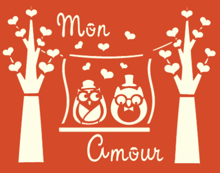 SGX048 MON AMOUR 30 X 40