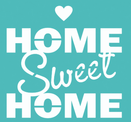 SGZ058 HOME SWEET 30 X 30