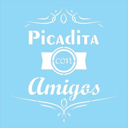 SGZ139 PICADA CON AMIGOS 30 X 30