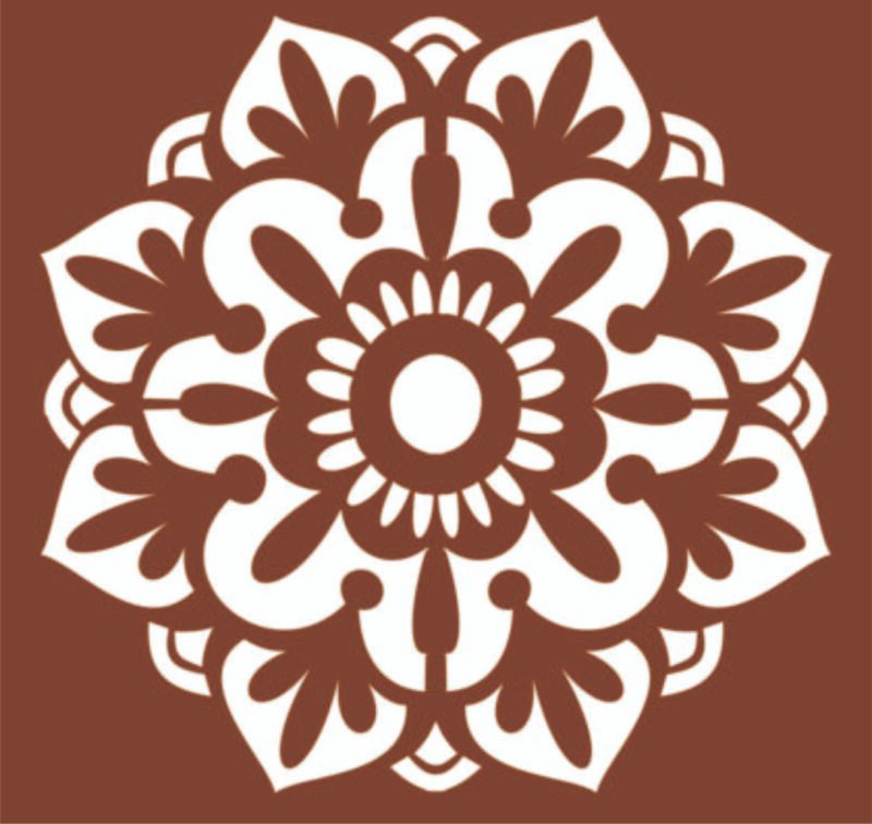 SK192 MANDALA 10 X 10