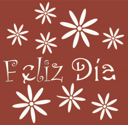 SK220 FELIZ DIA 10 X 10