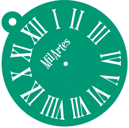 SR031 RELOJ ROMANO 10 X 10