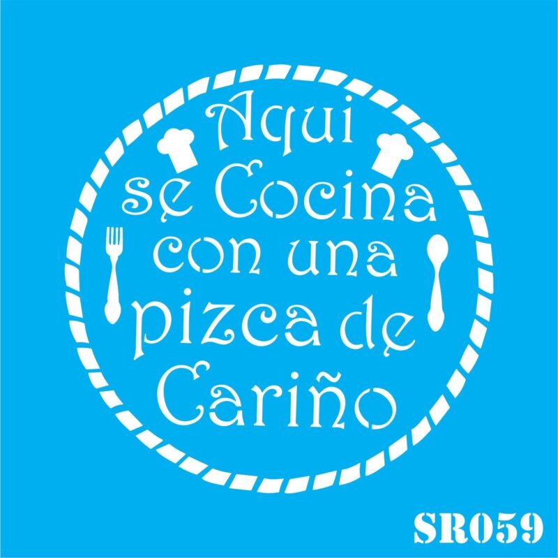 SR059 AQUI SE COCINA 10 X 10