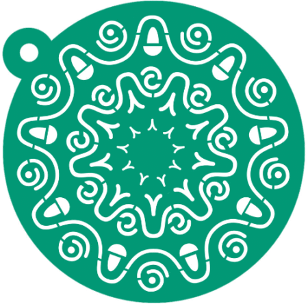 SR079 MANDALA 10 X 10