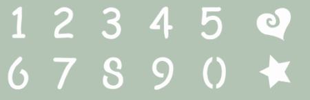 ST014 NUMEROS 5 X 20