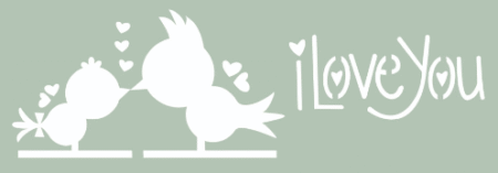 ST195 LOVE YOU 5 X 20