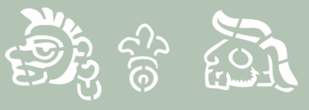 ST199 SIMBOLOS MAYAS 5 X 20