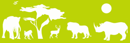 SW001 ANIMALES 10 X 30