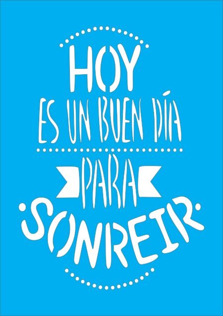 N0029 HOY ES UNBUENDIA 20 X 30