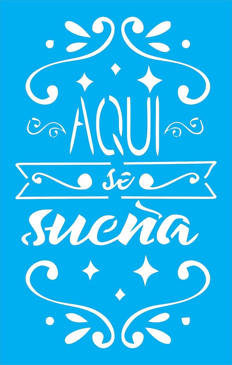 N0072 AQUI SE SUENA 20 X 30