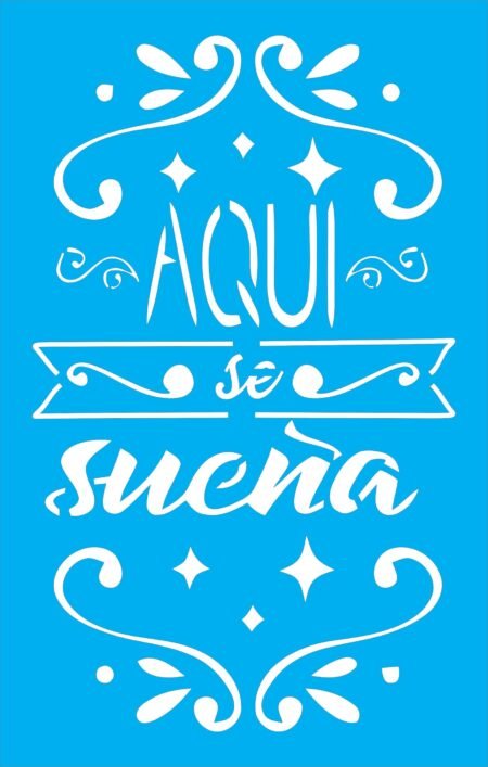 N0072 AQUI SE SUENA 20 X 30