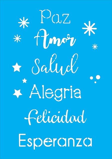 N0140 PAZ AMOR SALUD 20 X 30