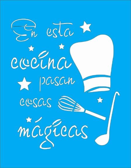 N0197 EN ESTA COCINA PASASN COSAS 15 X 20