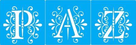 N0211 PAZ EN LEGRAS GOTICAS 15 X 15