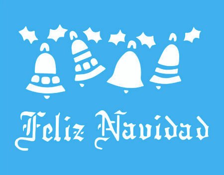 NAV301 ELIZ NAVIDAD CAMPANAS 15 X 20
