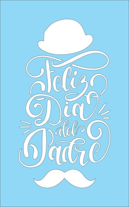 N0315 FELIZ DIA DEL PADRE 10 X 15