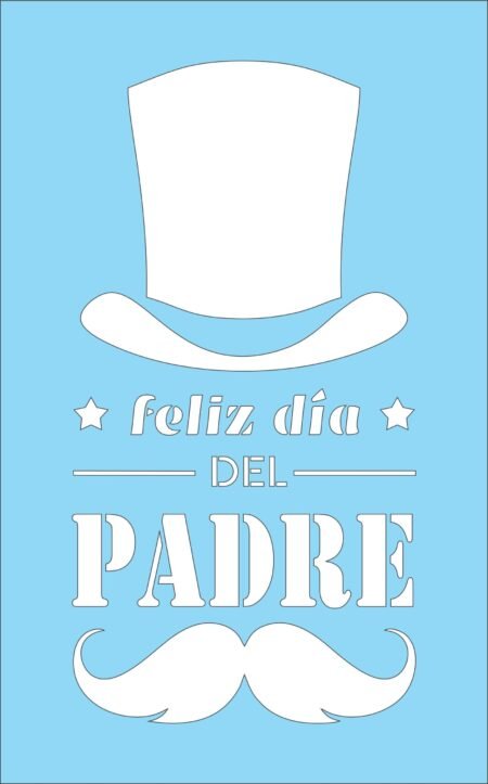 N0321 FELIZ DIA DEL PADRE 10 X 15