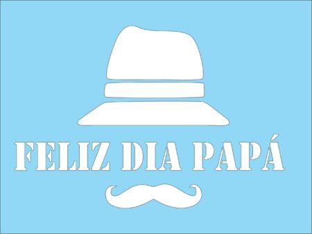 N0328 FELIZ DIA PAPA 10 X 15