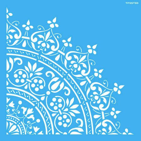 TF9ST089 1-4 MANDALA 30 X 30
