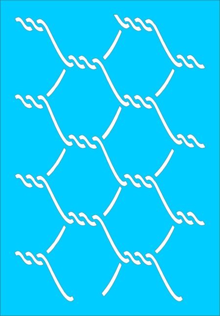 N0375 TRAMA ALAMBRADO 20 X 30