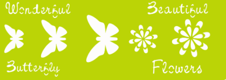 SW022 MARIPOSAS 10 X 30