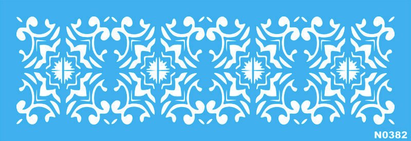 N0382 GUARDA DE ARABESCOS MANDALA 10 X 40