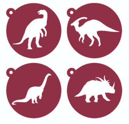 SET051-3 DINOSAURIO 10 X 10