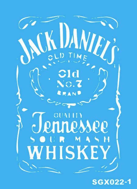 SGX022-2 JACK DANIELS 10 X 15