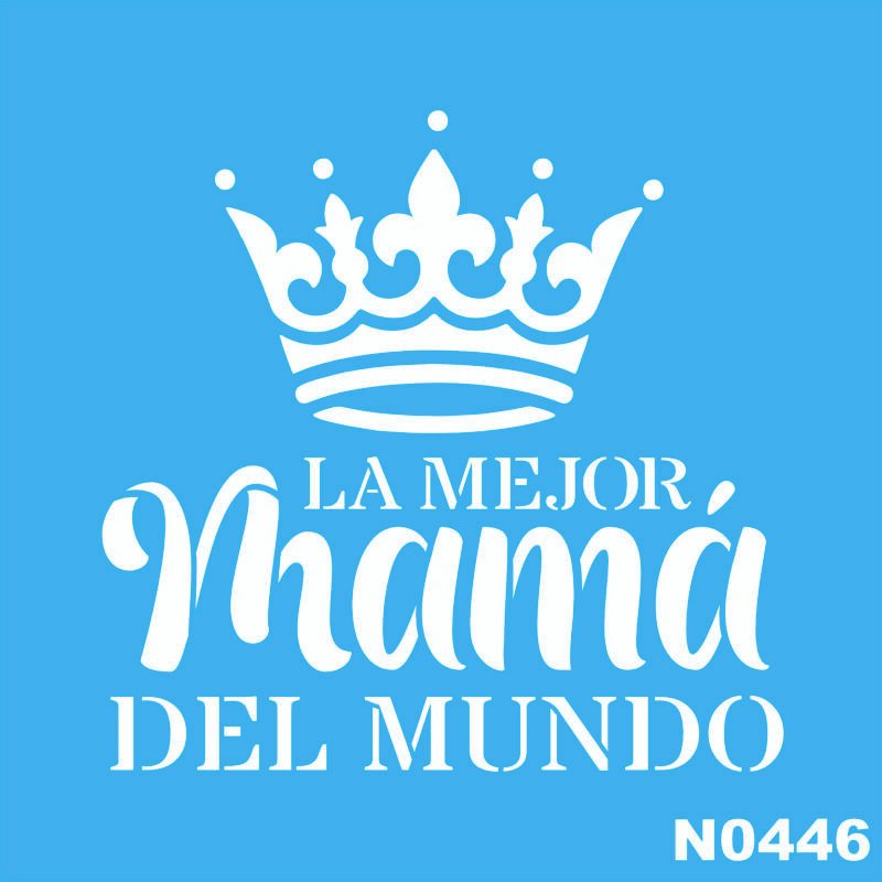 N0446 LA MEJOR MAMA 10 X 15