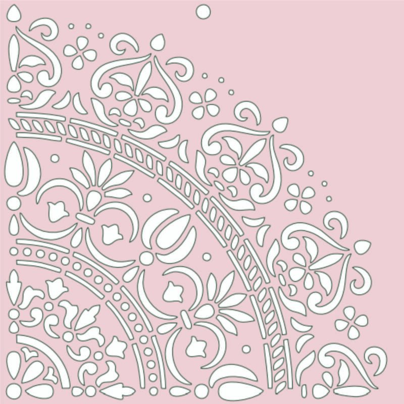 GD063 MANDALA CUARTO 20 X 20