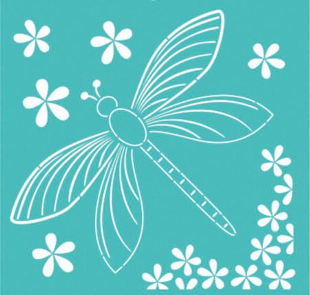 SGZ124 LIBELULA 20 X 20