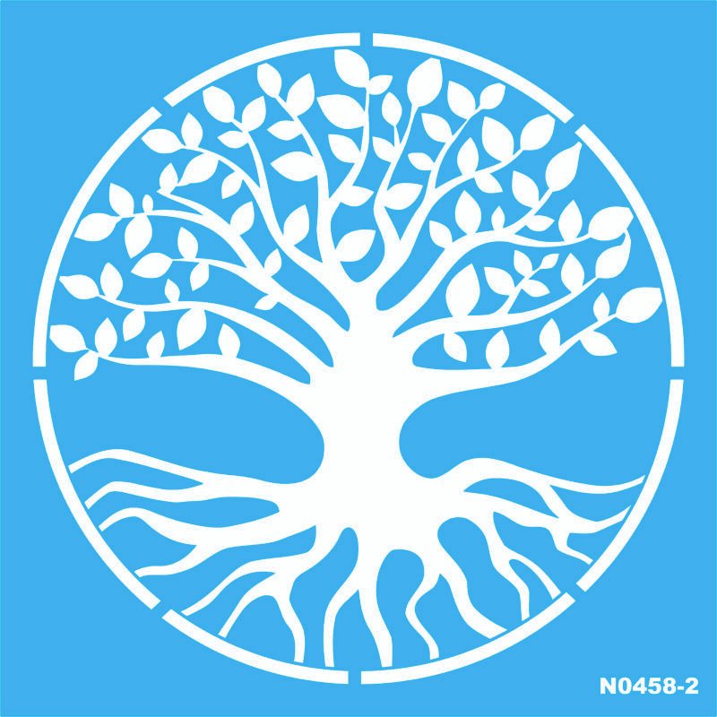 N0458-1 ARBOL DE LA VIDA 15 X 15