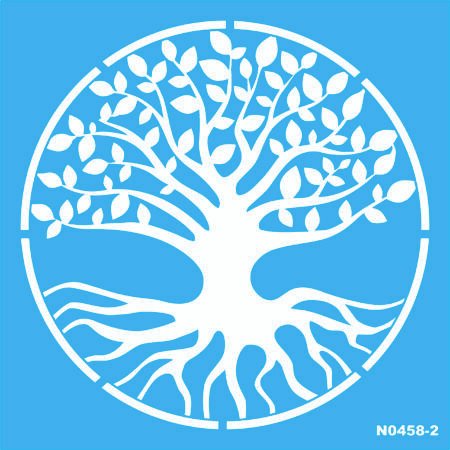 N0458-1 ARBOL DE LA VIDA 15 X 15