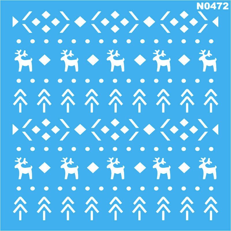N0472 DECORACION NAVIDENAS 20 X 20