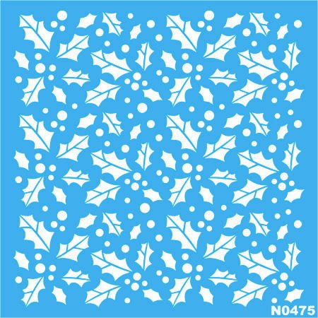 N0475 DECORACION NAVIDENA 20 X 20