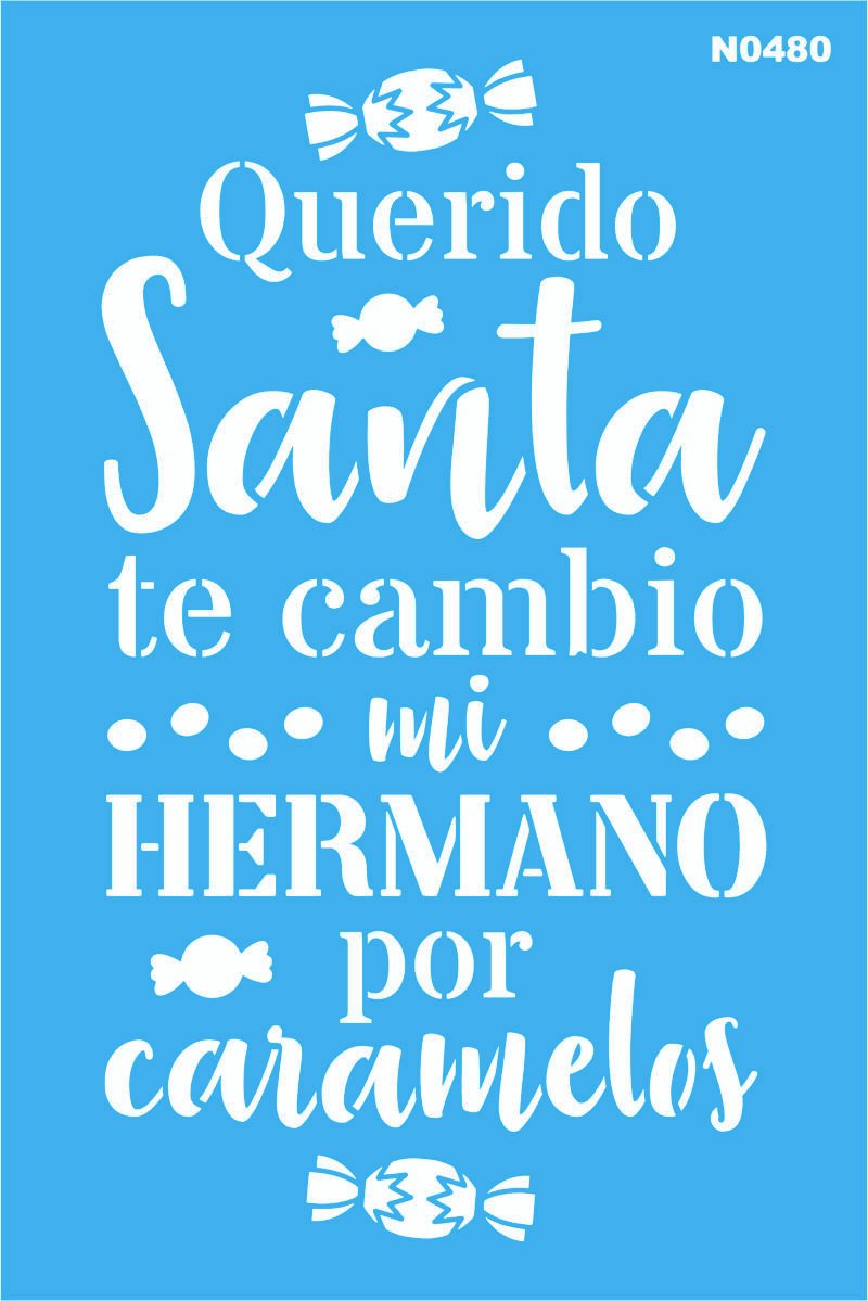 N0480 QUERIDO SANTA 20 X 30