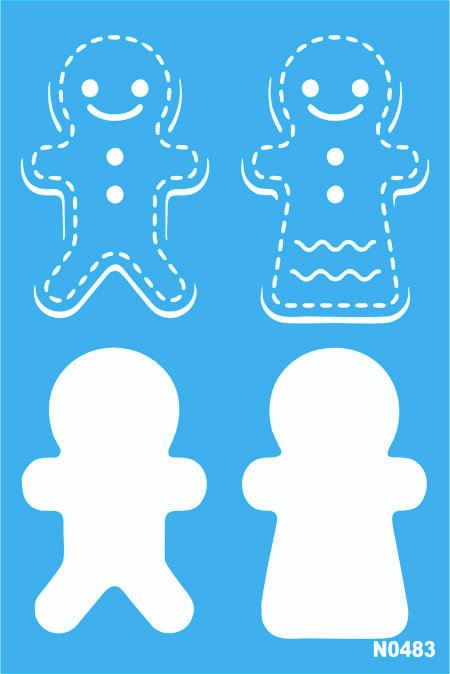 N0483 GALLETAS NAVIDENAS 20 X 30