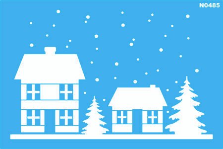 N0485 NOCHE NAVIDENA 20 X 30