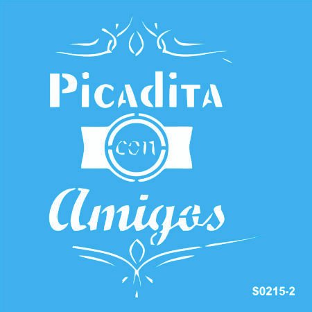 S0251-3 PICADITA CON MIGOS 30 X 30