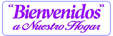 AC111 BIENVENIDOS A NUESTRO HOGAR 10 X 30